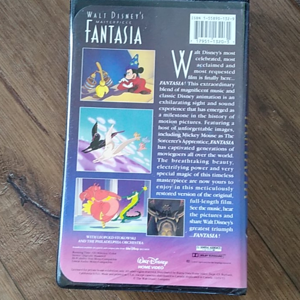 Disney Fantasia VHS in great condition - Picture 2 of 6